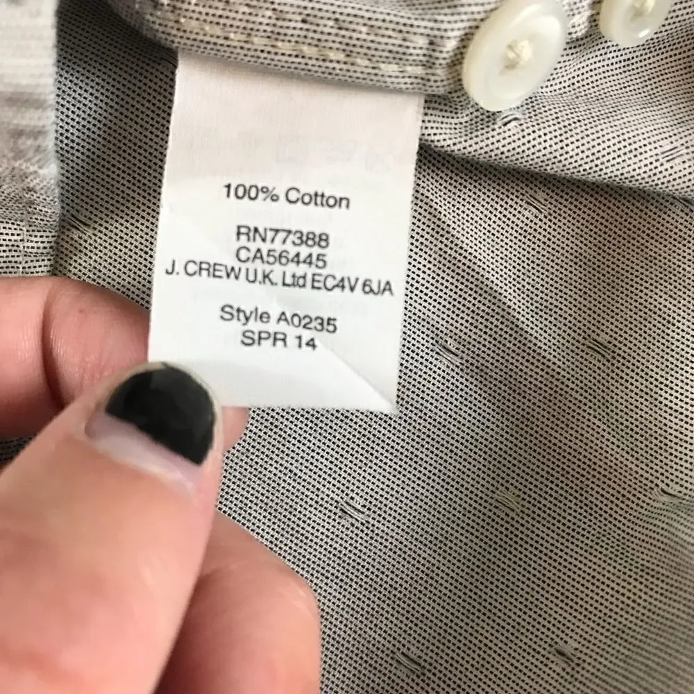 J.Crew Men's Button Down Shirt